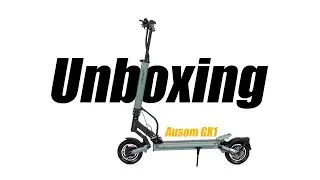 Ausom GX1 E-Scooter Unboxing!