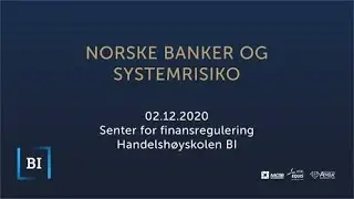 Norske banker og systemrisiko