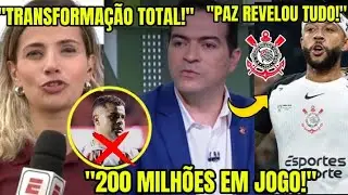 🚨 SENSACIONAL! MARCELO PAZ DÁ AULA, REVELA PROJETO PRO CORINTHIANS E FALA DE ALISSON E MEMPHIS DEPAY