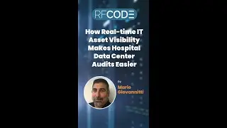 How RF Code's Real-time IT Asset Visibility Makes Hospital Data Center Audits Easier