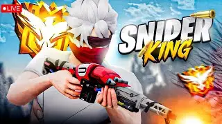 LIVE ON🔴 AWM PRACTICE🔥 Free Fire Live - AJS X FF