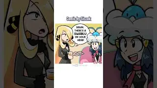 Dawn has a Swablu on her head
