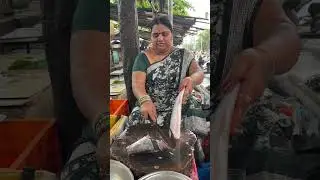 Jitada fish cutting | betki cutting | Maharashtra 🎣