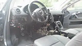 Audi A3 8P 2003-2008 How To Change 1 Din To 2 Din Console Replace & Android Navigation