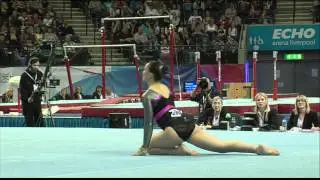 Hannah Wheelan - Floor - British Championships 2012 - All Around Finals