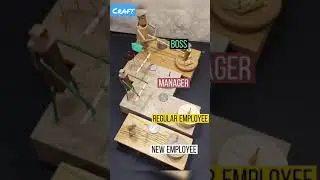 Wood craft 😜 Boss vs New employee | 2021 comedy status 🔥Boss | #shorts #funny