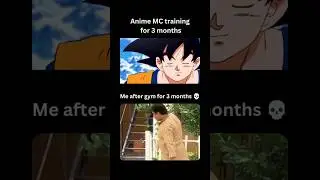 #shorts Training Arc Expectation vs Reality 💪 #anime
