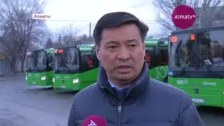 По 137-му маршруту в Алматы стали курсировать новые автобусы (14.02.18)