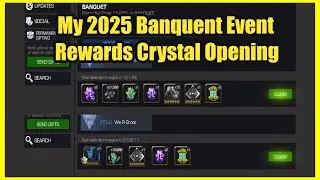 My 2025 Banquet Rewards Crystal Opening MCOC