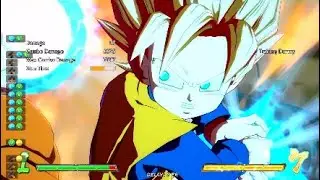 Crazy adult gohan TODs you would think it was turbo mode DBFZ