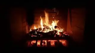 Dark Fireplace Ambience 🔥 | 2 Hours of Crackling Fire & Total Darkness | Relax, Sleep, Study