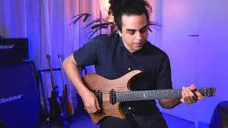Am Dorian Santana&rsquo;s Style // Guitar Solo Improvisation // Latin Rock