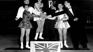 Pairs Skaters Anne Jackson & Alan Donovan 1956-7 Part 2