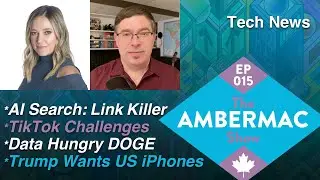 Trump's Apple Tariffs & Today's TikTok Challenge: The AmberMac Show Ep015
