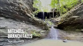 Mitchell Branch Falls (Ouchitas), Near Danville - #waterfallsinarkansas