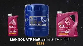 MANNOL 8218 ATF Multivehicle JWS 3309  synthetic transmission fluid for automatic gearboxes