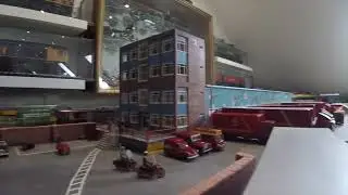 Large 40ft loft layout OO gauge model railway. Modelling RoyalMail