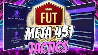 FIFA 21 TOP 200 IN THE WORLD 451 30-0 PRO CUSTOM TACTICS FIFA ULTIMATE TEAM | HOW TO USE 451!