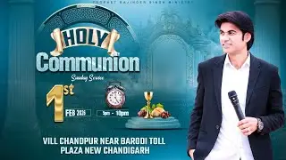 PROPHET BAJINDER SINGH MINISTRY 01 FEB EVENING MEETING LIVE