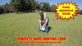 Snipe Hunting Commercial with Professional Snipe Hunters: Dale Karl and Cusn Earl