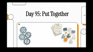 [Day 95  Put Together] &ldquo;Put Together&rdquo; = 조립하다? ❌ | 실무에서 &lsquo;체계적인 준비&rsquo;를 나타내는 가장 프로페셔널한 방법