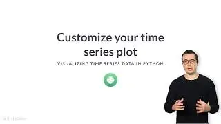 Python Tutorial: Customize your time series plot