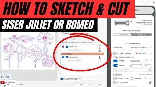 Easy Sketch & Cut Tips for Beginners | Siser Juliet & Romeo Step-by-Step