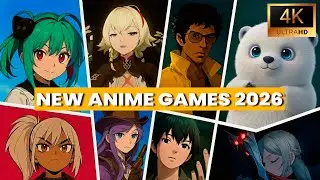 NEW Anime RPG Games 2025 & 2026 | 25 INCREDIBLE Releases ⁴ᴷ