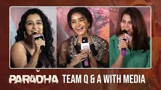 Anupama Parameswaran, Darshana and Paradha Movie Team Q & A With Media | Manastars