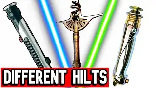 What Are The Different Types Of Lightsaber Hilts #shorts