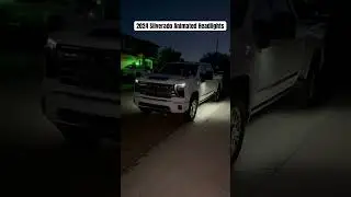 2024 Silverado 2500 Animated Headlights  #duramax #2500hd