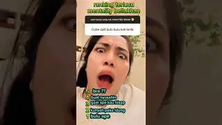 ranking terlucu mentality bellakhan #bellakhan #funnyvideo #funnyshorts #lucu