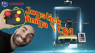Hai un laboratorio Retro Game? Non deve mancare questa Stampante 3D LONGER LK4 - Joystick 3 Pulsanti