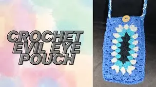 Crochet evil eye mobile pouch | Hindi  | Tutorial | Beginners 