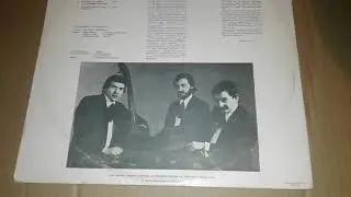 Vinilo- Trio Jazz Moderno- Jazz chileno