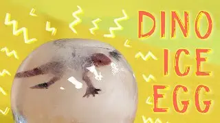 How To Make An ICE DINOSAUR EGG