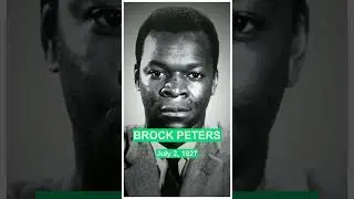 Brock Peters: Unsung Hollywood Legend! &ETH;&yuml;&oelig;&yuml; #startrek #tokillamockingbird