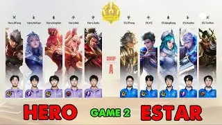 Honor Of Kings | KIC2022 | Group Stage: Hero vs eStarPro Game 2