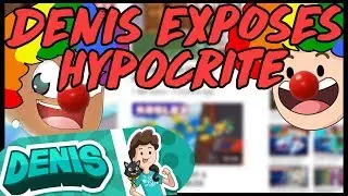 DENIS IS A HYPOCRITE EXPOSED ( Roblox Drama )
