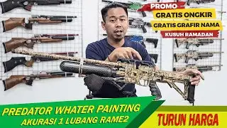 SPESIAL PROMO RAMADAN 🔴 PREDATOR WHATER PAINTING AKURASI 1 LUBANG RAME-RAME [ WA 085156525902 ]