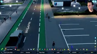 СТРОИТЕЛЬСТВО ВЕЛОСИПЕДНЫХ ДОРОЖЕК И ОТЕЛЕЙ! | Cities Skylines 2 Великобритания, часть 3