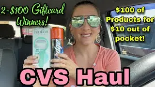 CVS HAUL - Easy Coupon Deals at CVS this week! 2 Giveaway Winners! 3/20-26/22
