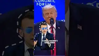 Вы заметили, как Трамп высмеивает Макрона? #короткие #короткоевидео #тренды #актриса #знаменитость