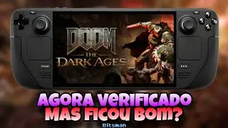 &Eacute; assim que DOOM The Dark Ages roda no Steam Deck! 👀