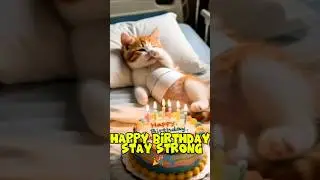strong Kitty #shorts #shortvideo #cat #viral #fyp #youtubeshorts #happybirthday