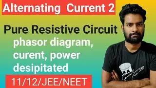 Alternating current part 2: Pure resistive circuit,