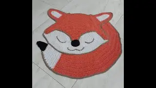 Raposinha Dorminhoca  Víde Aula Passo a Passo   Parte 01 ArtêdaLêCrochê