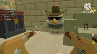 Chicken Gun Everyone Gun Shoot double kill Chase Scene! Fight Sparta Bases 3 Remix
