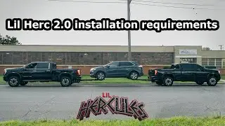 Minimum Truck Requirements for Lil Hercules Repo Unit on a Pick Up Truck