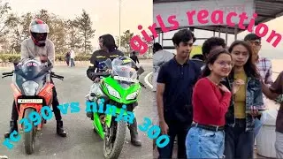 Highway Se Samundar Tak 😱 Ninja 300 RC 390 RC 200 | Jabrjast Public Reaction